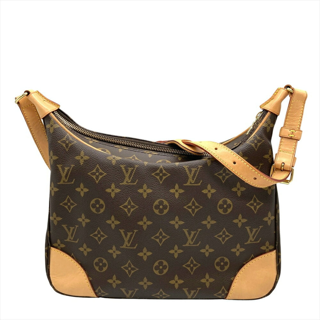 Louis Vuitton Brown Monogram Canvas Shoulder Bag