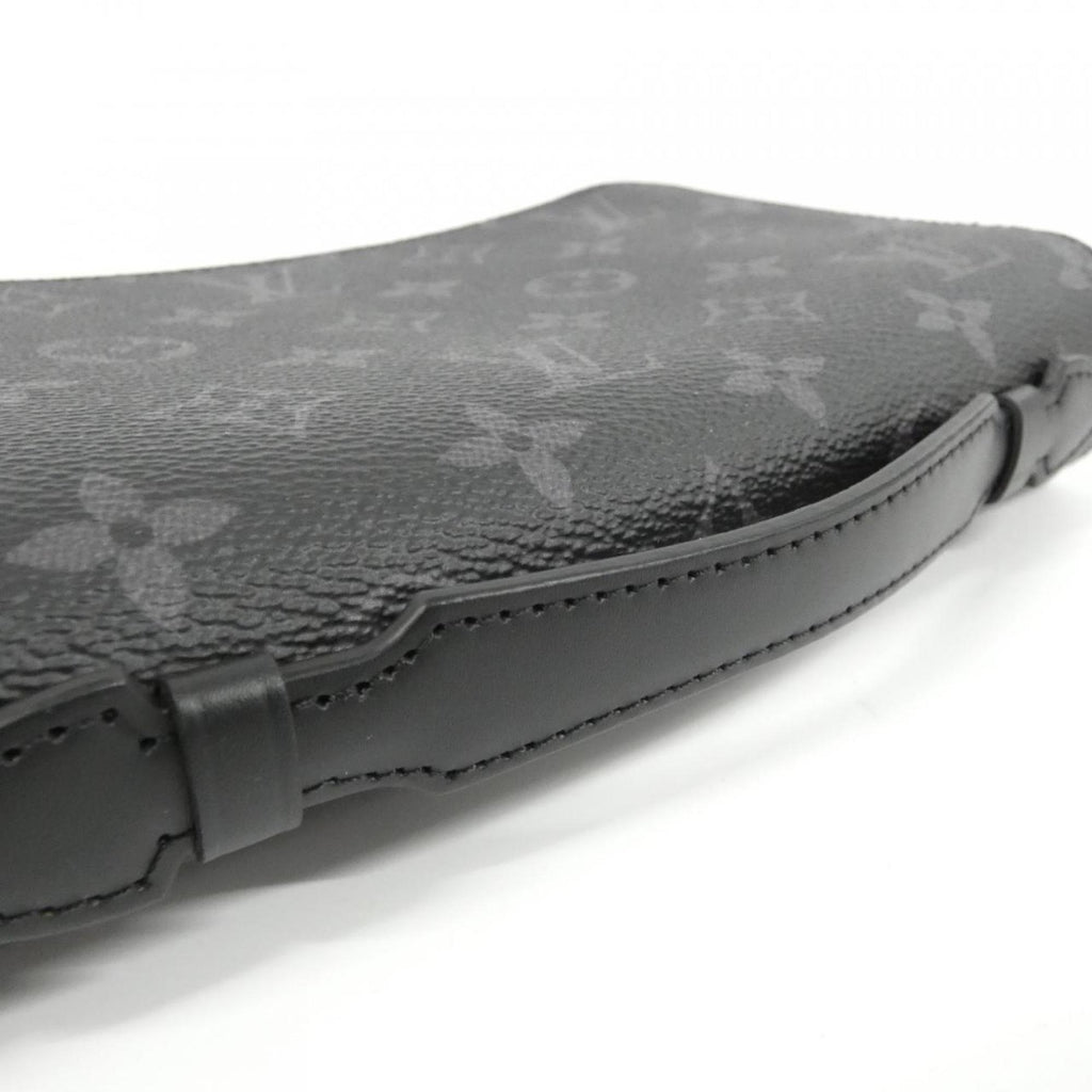 Louis Vuitton Black Coated Canvas Long Wallet