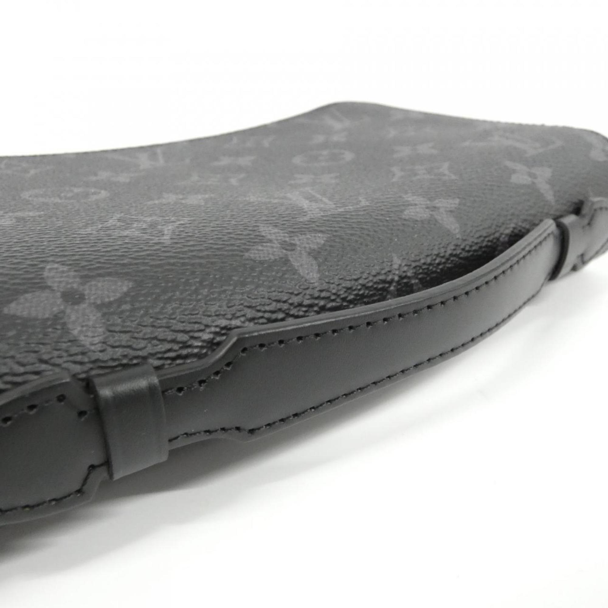 Louis Vuitton Black Coated Canvas Long Wallet