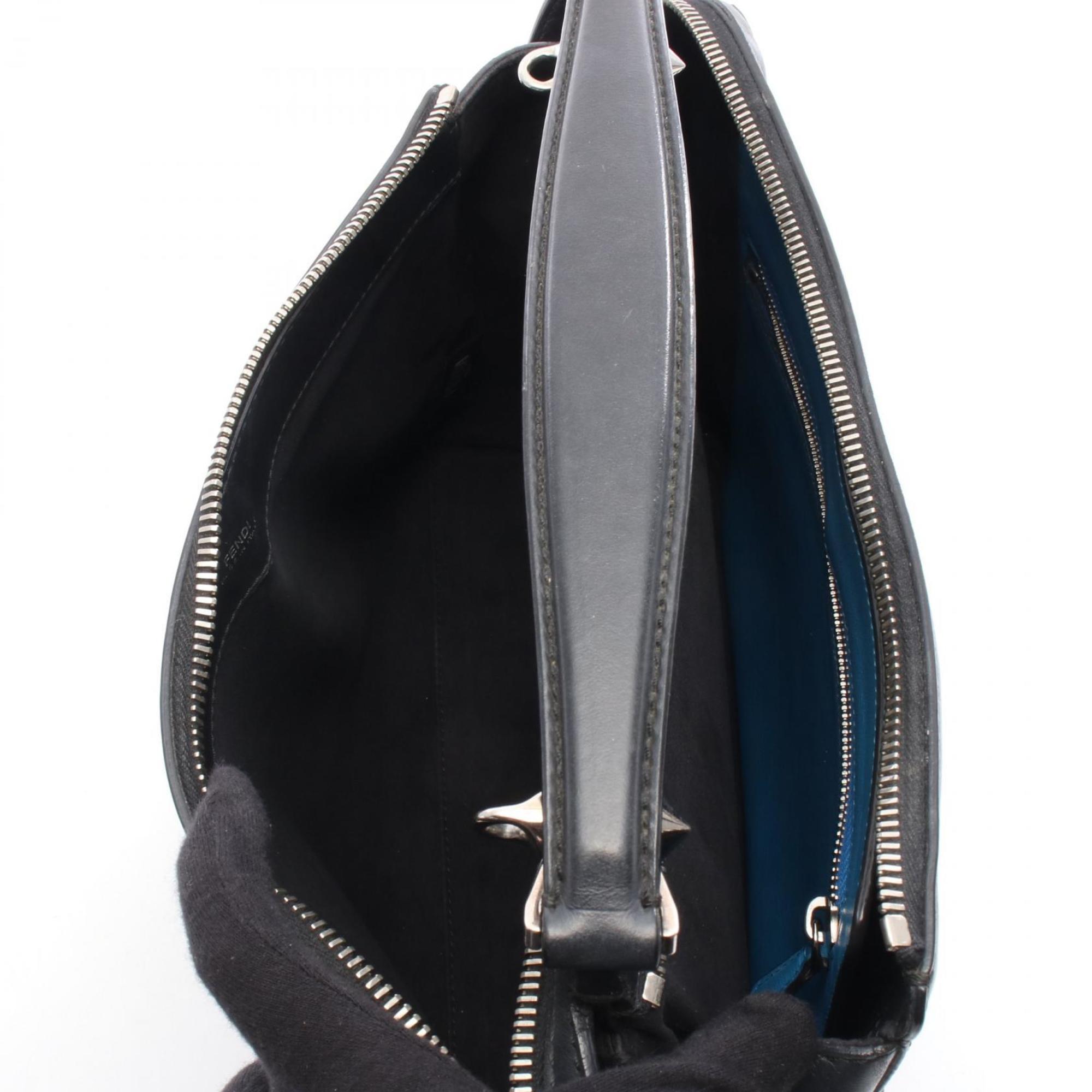 Fendi Black Leather Handbag