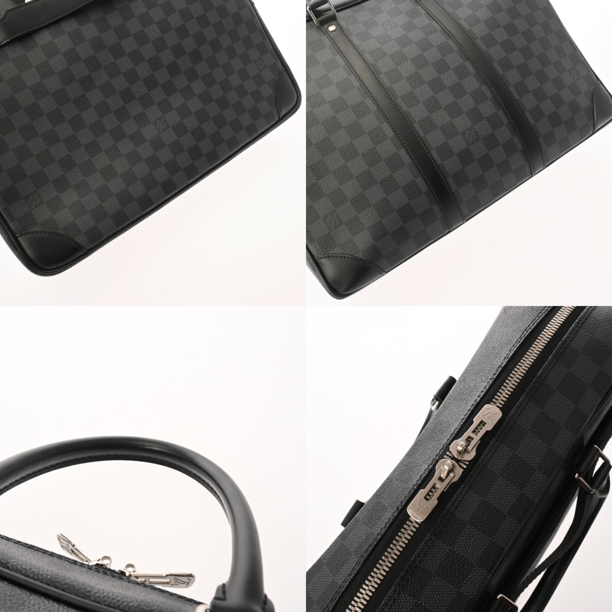 Louis Vuitton Black Damier Graphite Briefcase