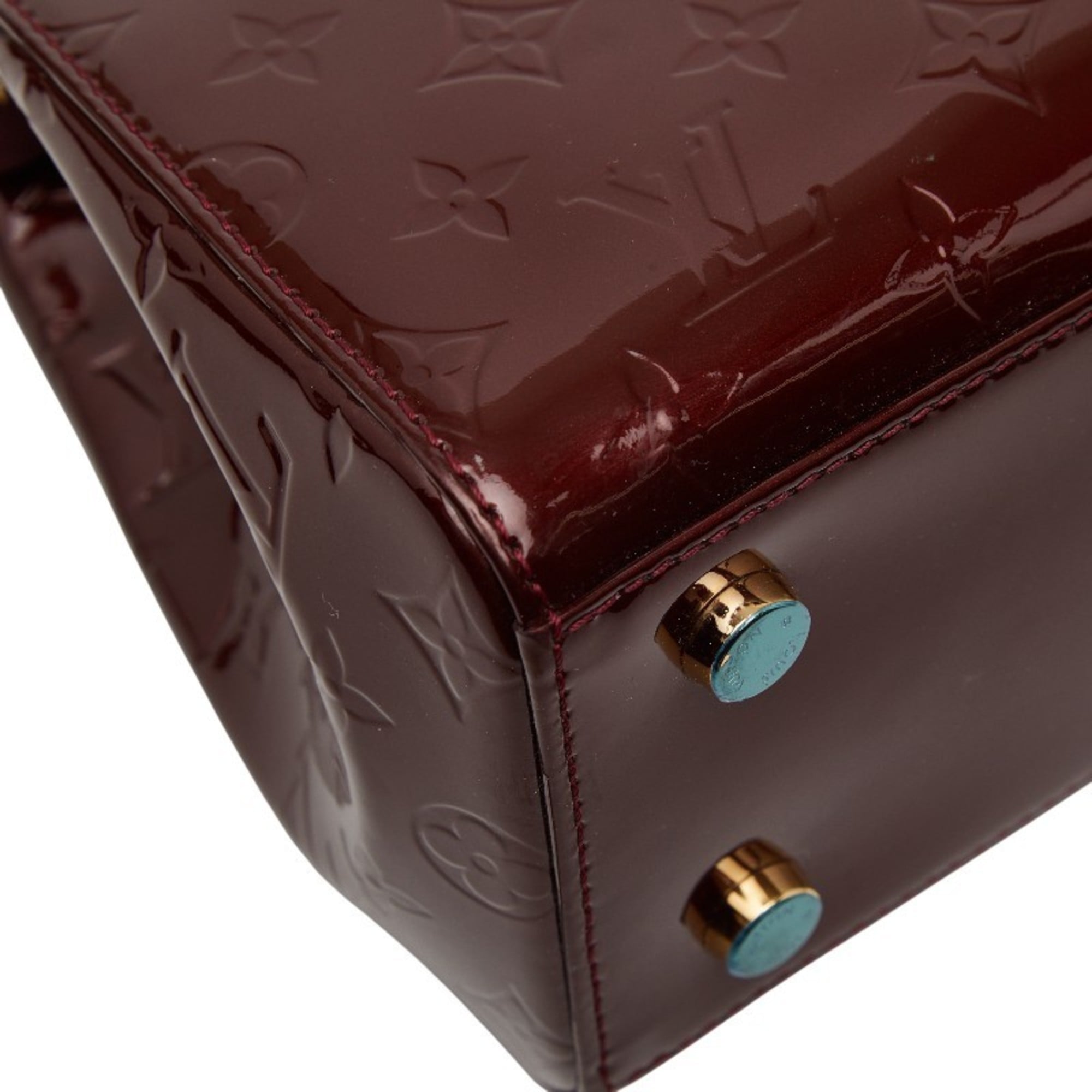 Louis Vuitton Monogram Rouge Fauviste Patent Leather Handbag Shoulder Bag