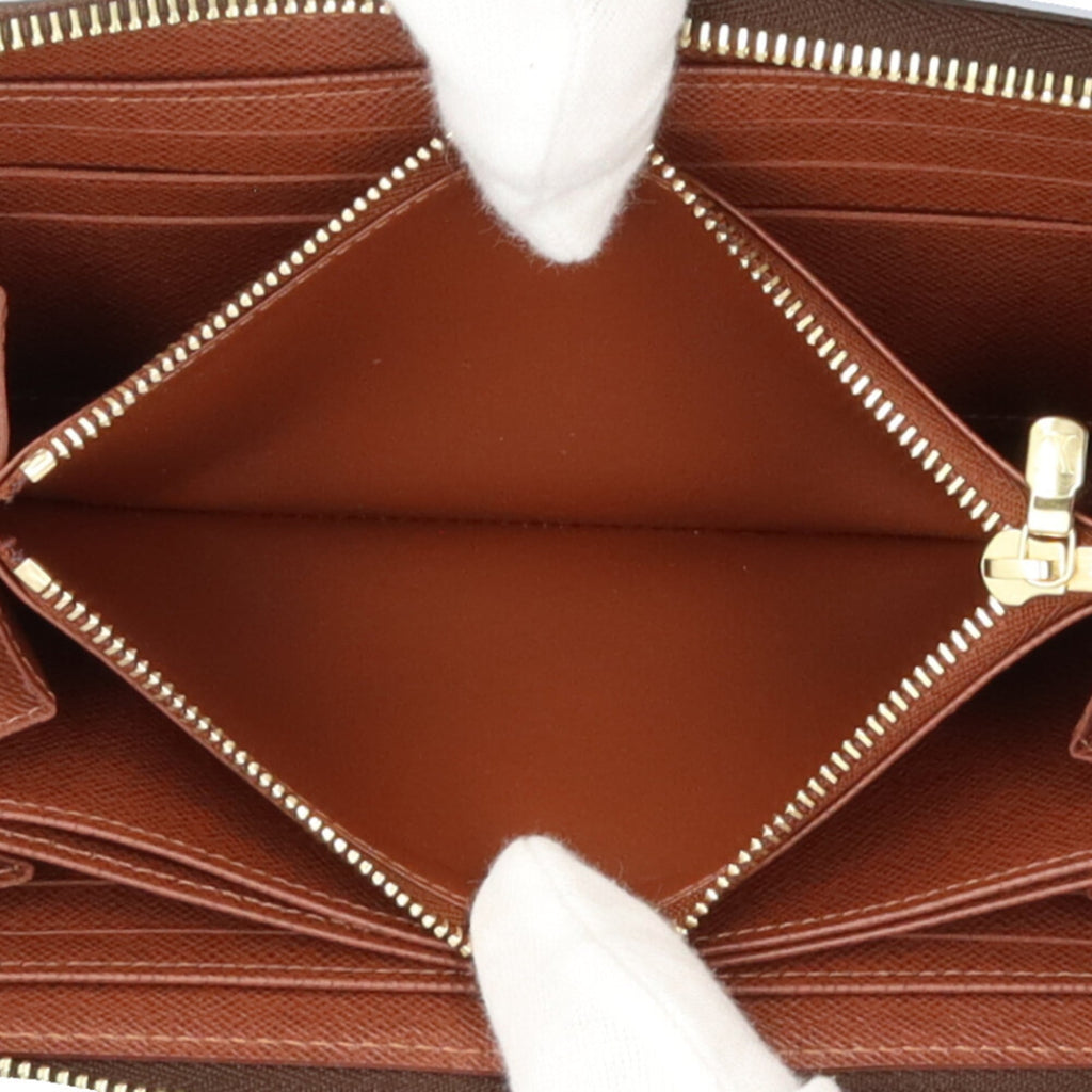 Louis Vuitton Brown Monogram Canvas Long Wallet