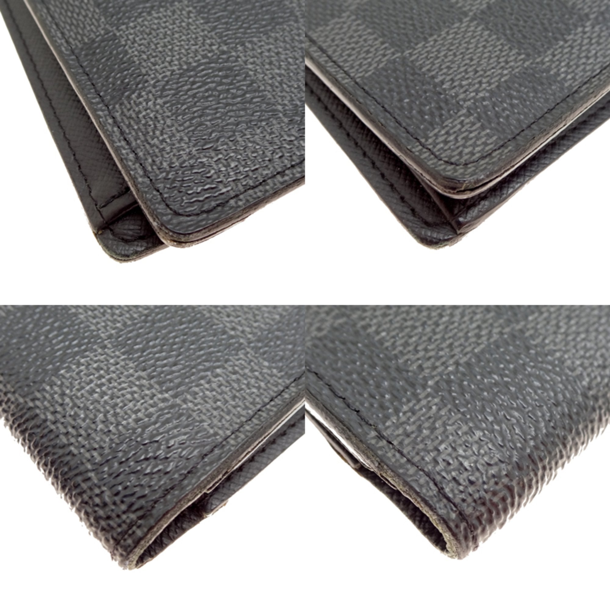 Louis Vuitton Black Noir Damier Graphite Wallet