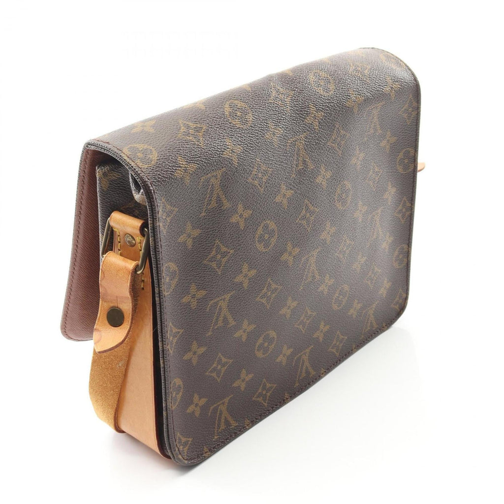 Louis Vuitton Brown Pvc Shoulder Bag