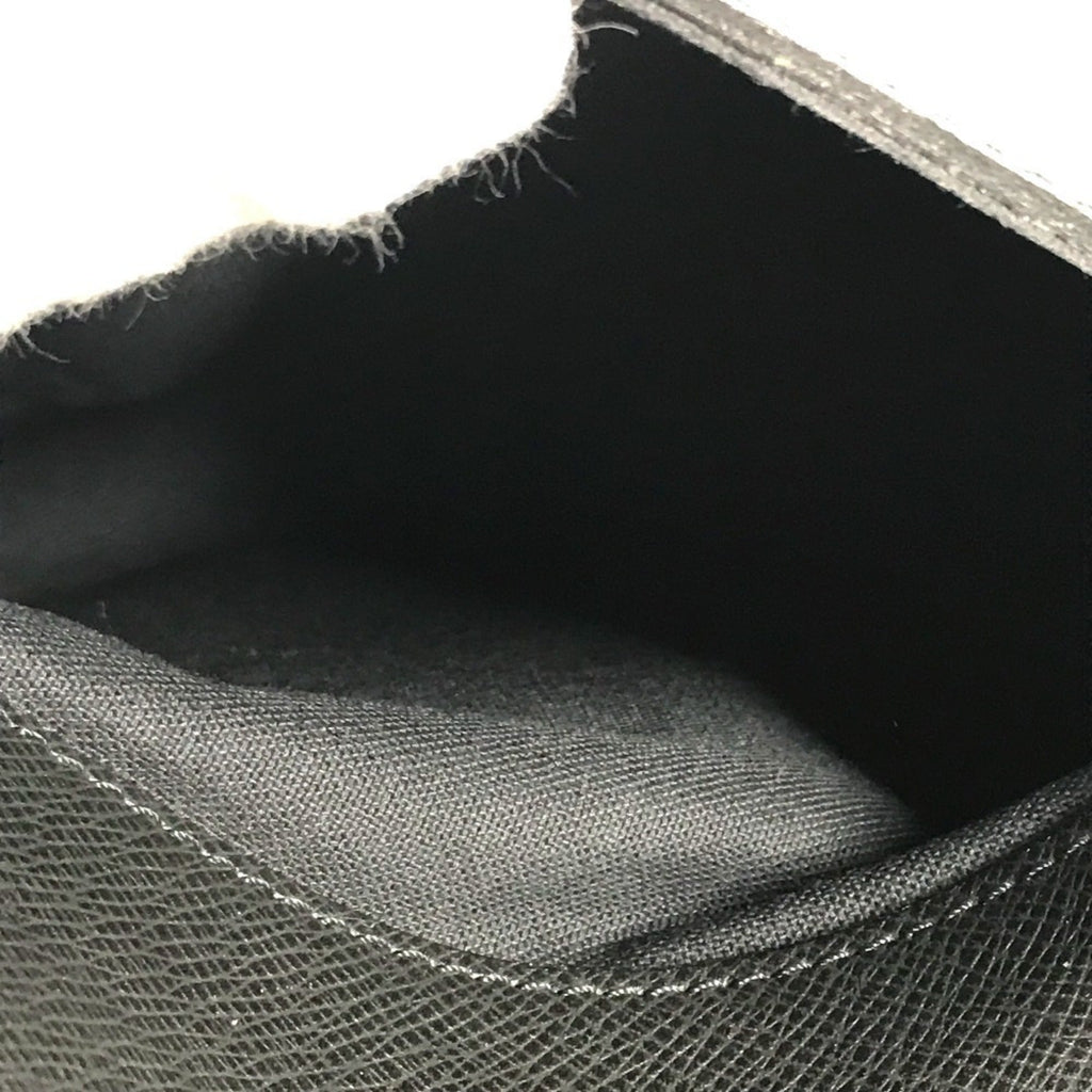 Louis Vuitton Ardoise Black Taiga Leather Leather Messenger Bag Shoulder Bag