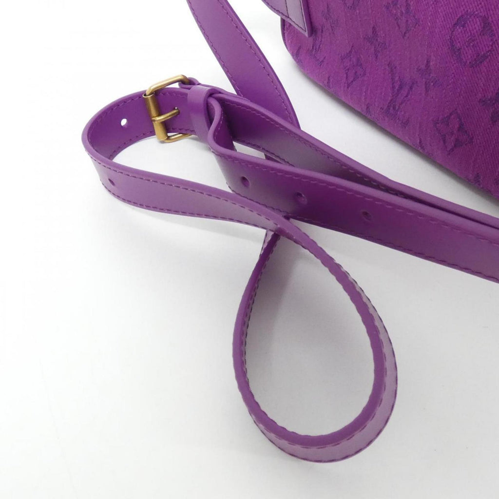 Louis Vuitton Monogram Denim Monogram Violet Monogram Denim Shoulder Bag