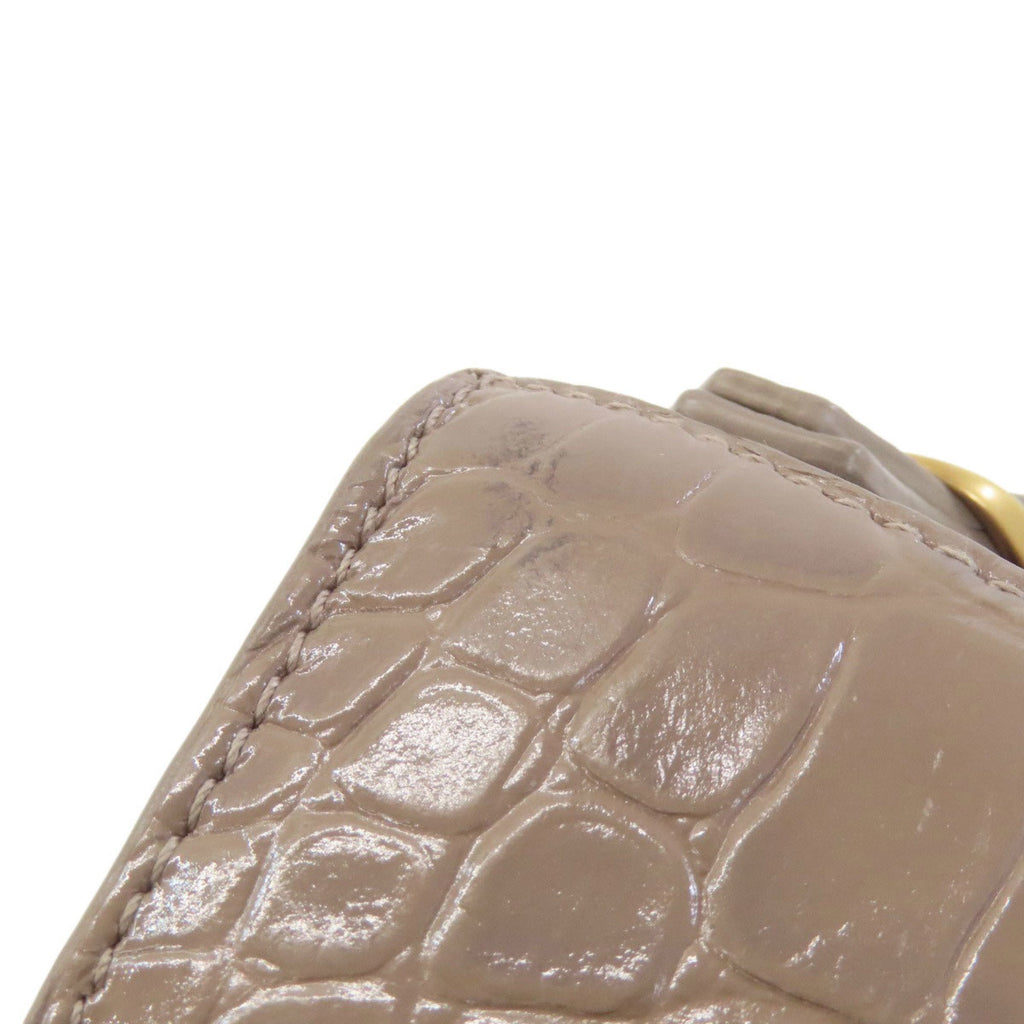 Balenciaga Brown Leather Hand
