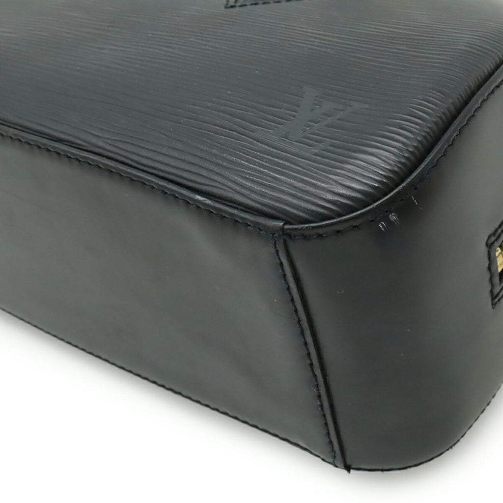 Louis Vuitton Noir Epi Leather Handbag