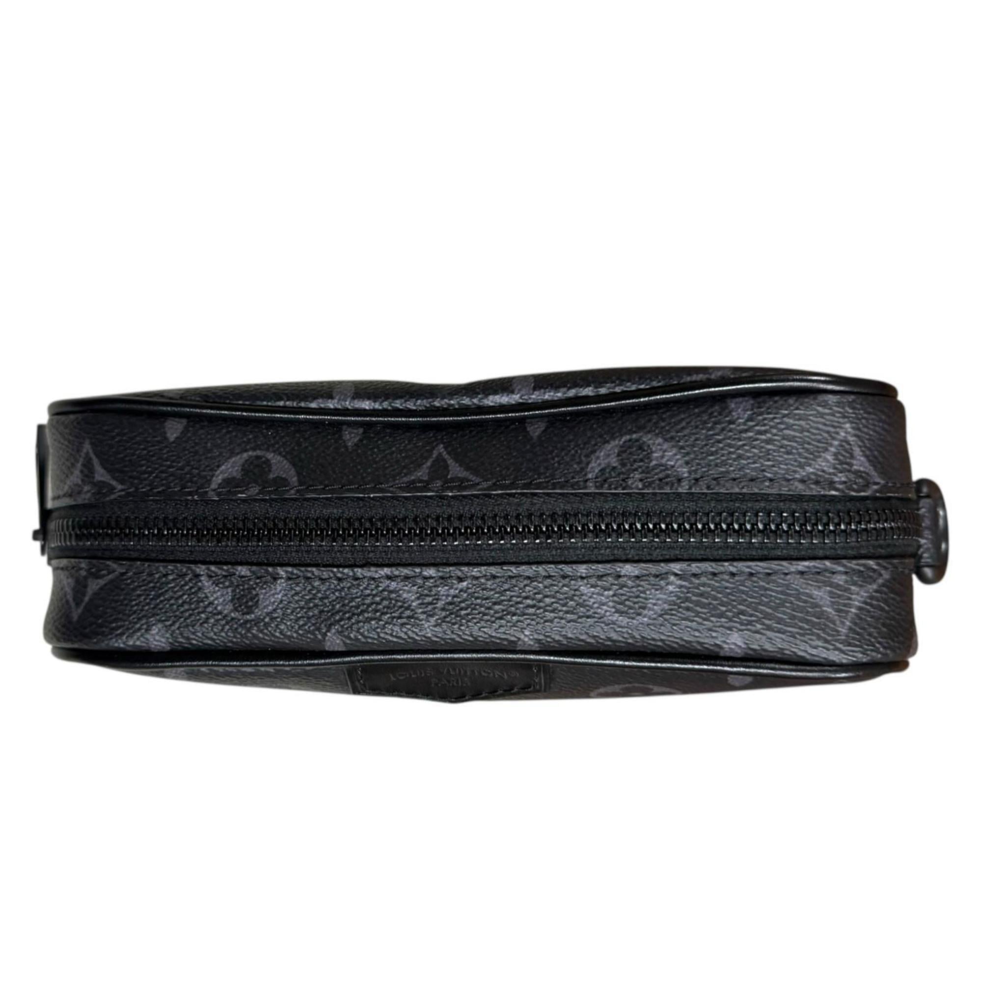 Louis Vuitton Black Monogram Eclipse Shoulder Bag