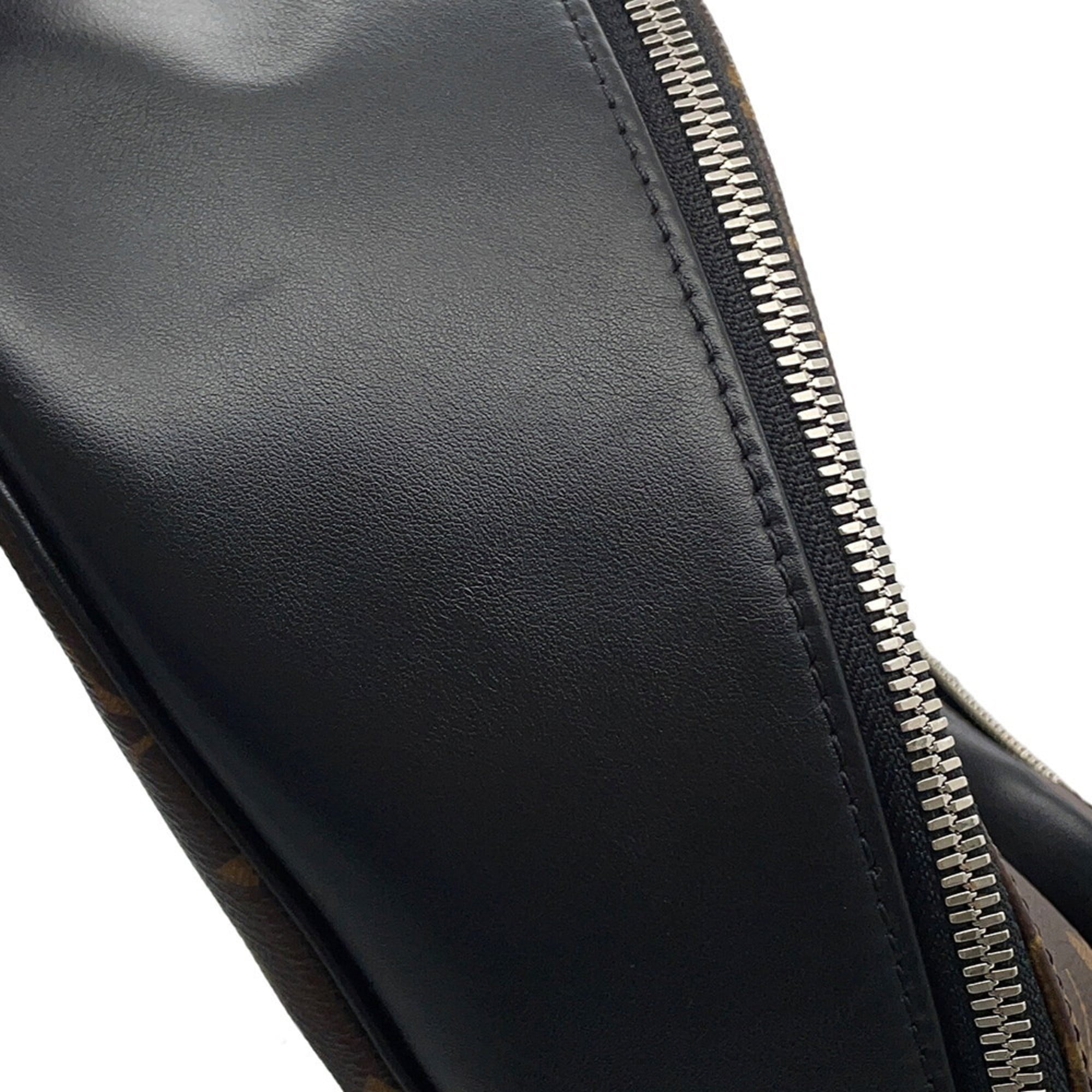Louis Vuitton Black Brown Monogram Macassar Noir Monogram Backpack