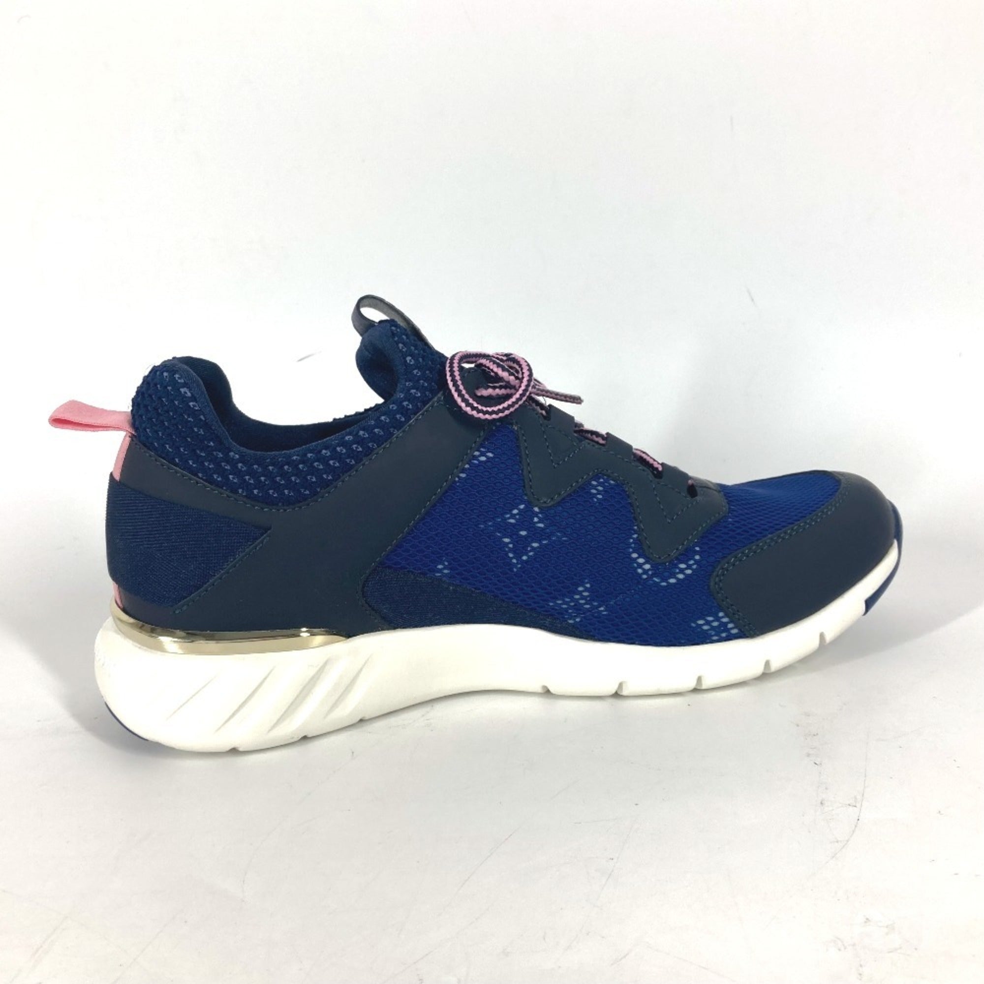 Louis Vuitton Blue Pink Sneakers