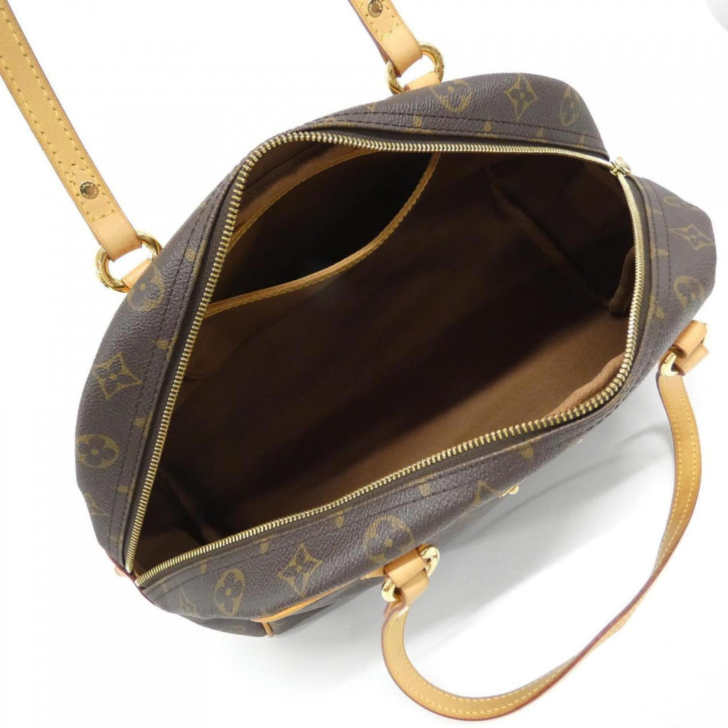 Louis Vuitton Marron Coated Canvas Shoulder Bag