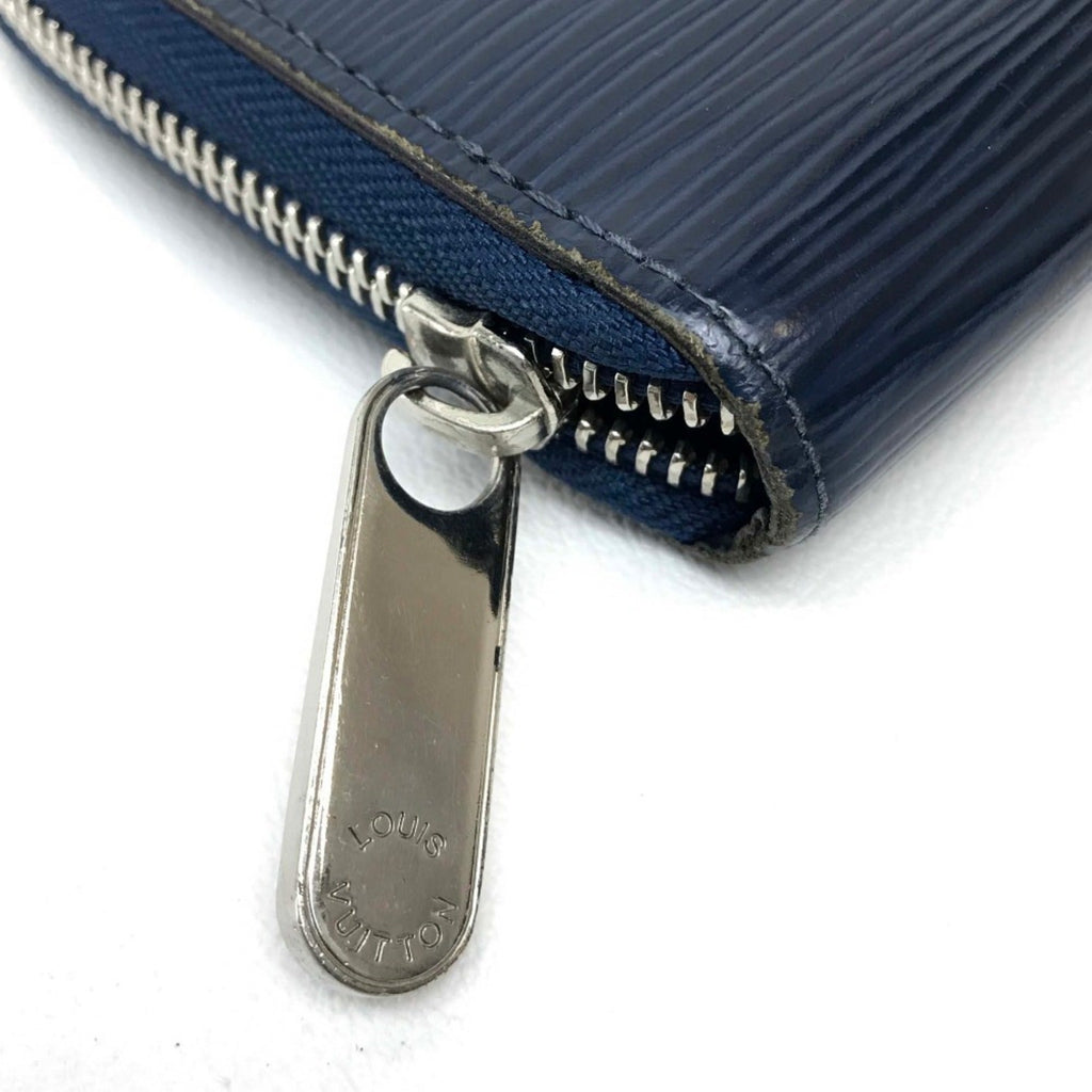 Louis Vuitton Blue Leather Long Wallet