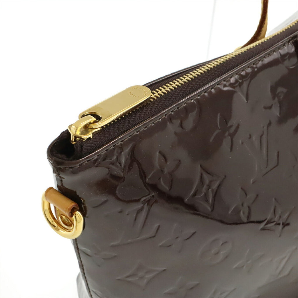 Louis Vuitton Amarante Leather Handbag Shoulder Bag Tote Bag