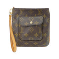 Louis Vuitton Marron Coated Canvas Handbag