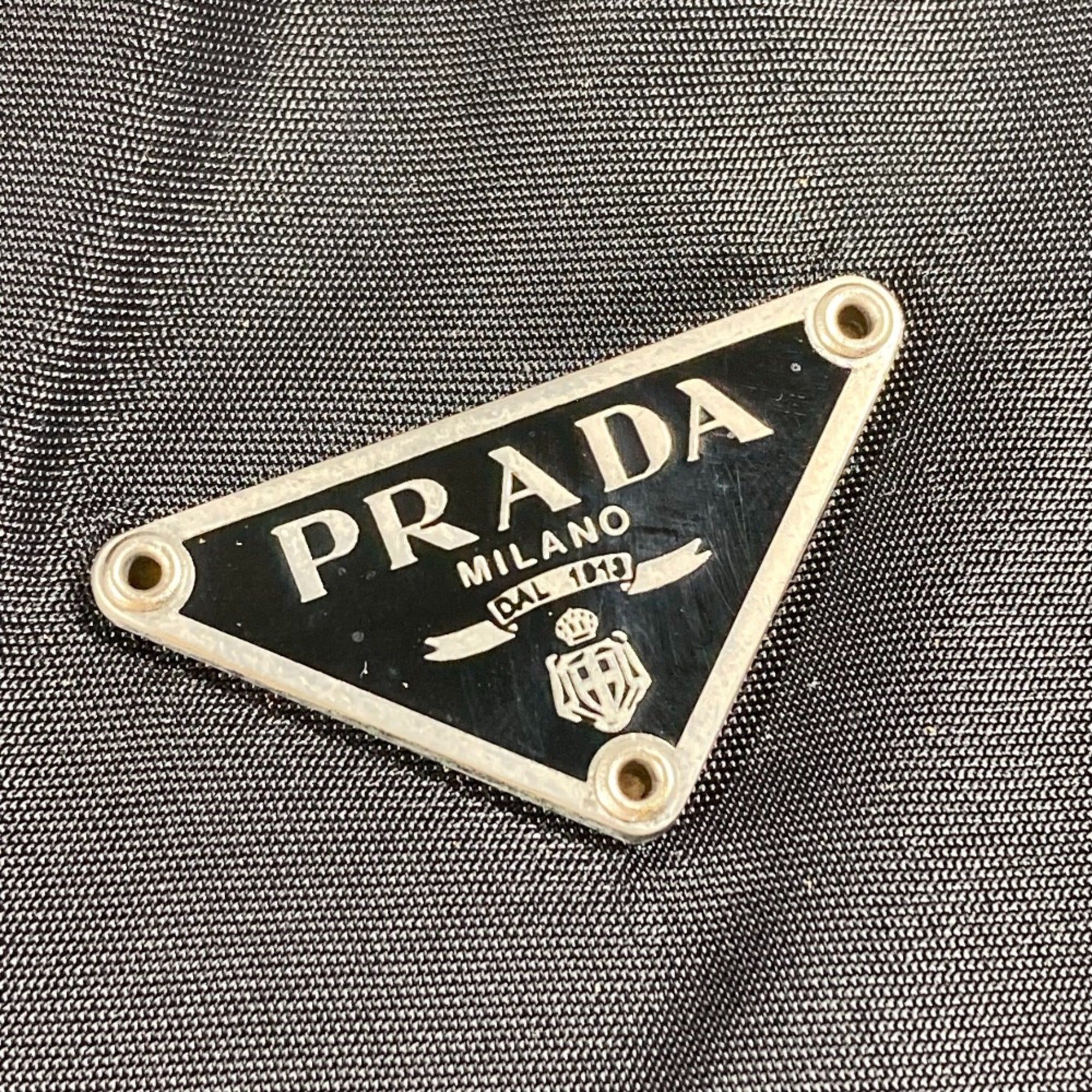Prada Black Cloth Handbag