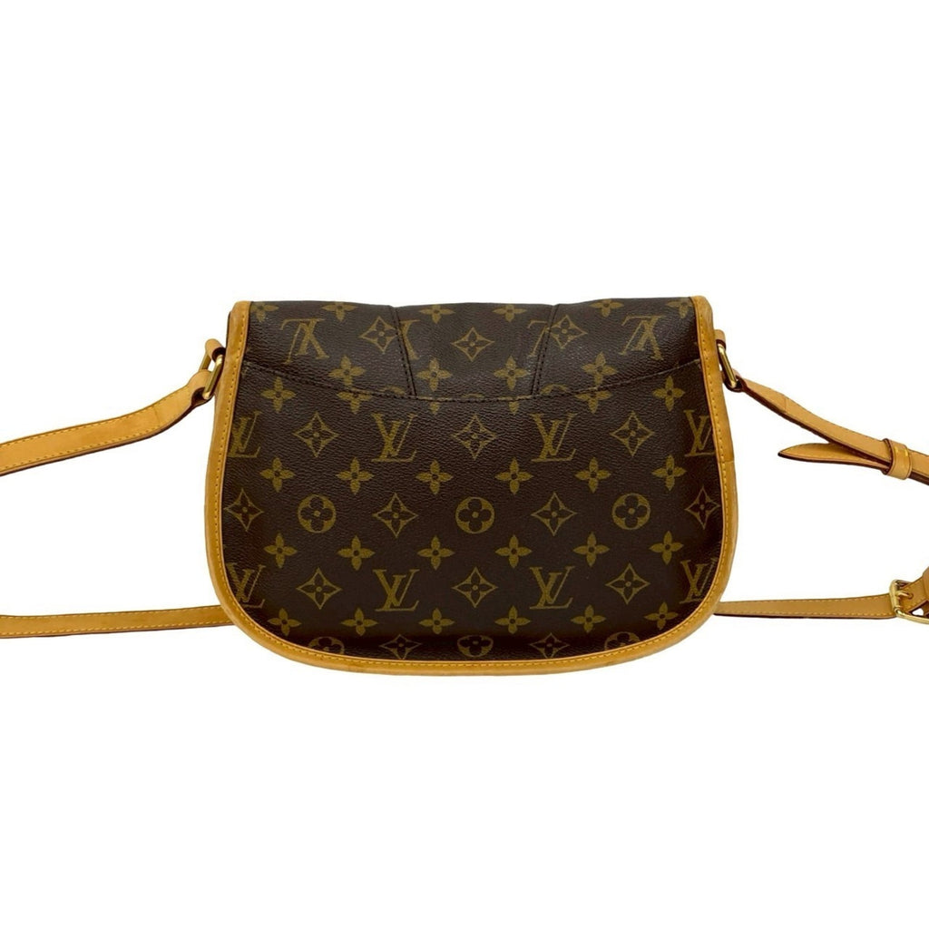 Louis Vuitton Brown Leather Pvc Pochette Shoulder Bag