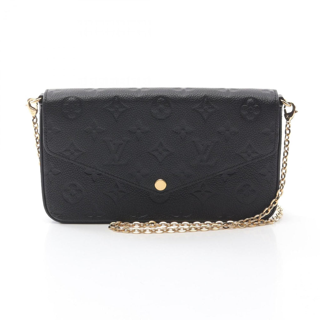 Louis Vuitton Black Monogram Empreinte Pochette Pouch Shoulder Bag