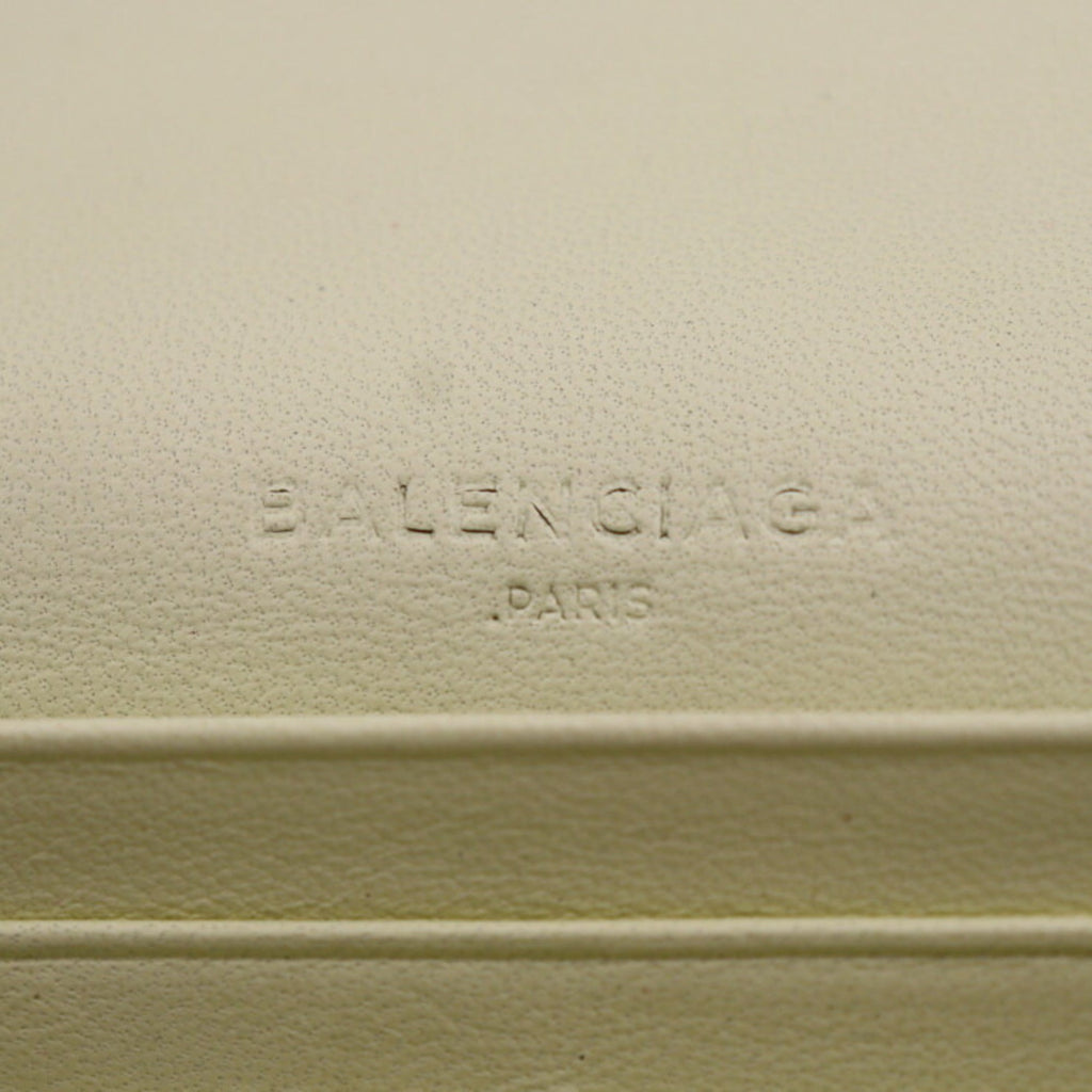 Balenciaga Leather Long Wallet (Bi-Fold)