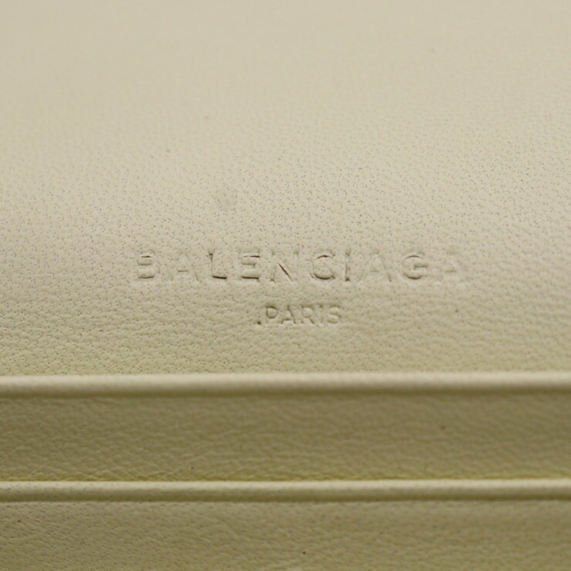 Balenciaga Leather Long Wallet (Bi-Fold)