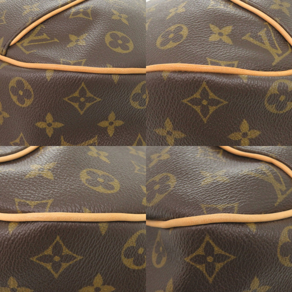 Louis Vuitton Brown Monogram Canvas Shoulder Bag