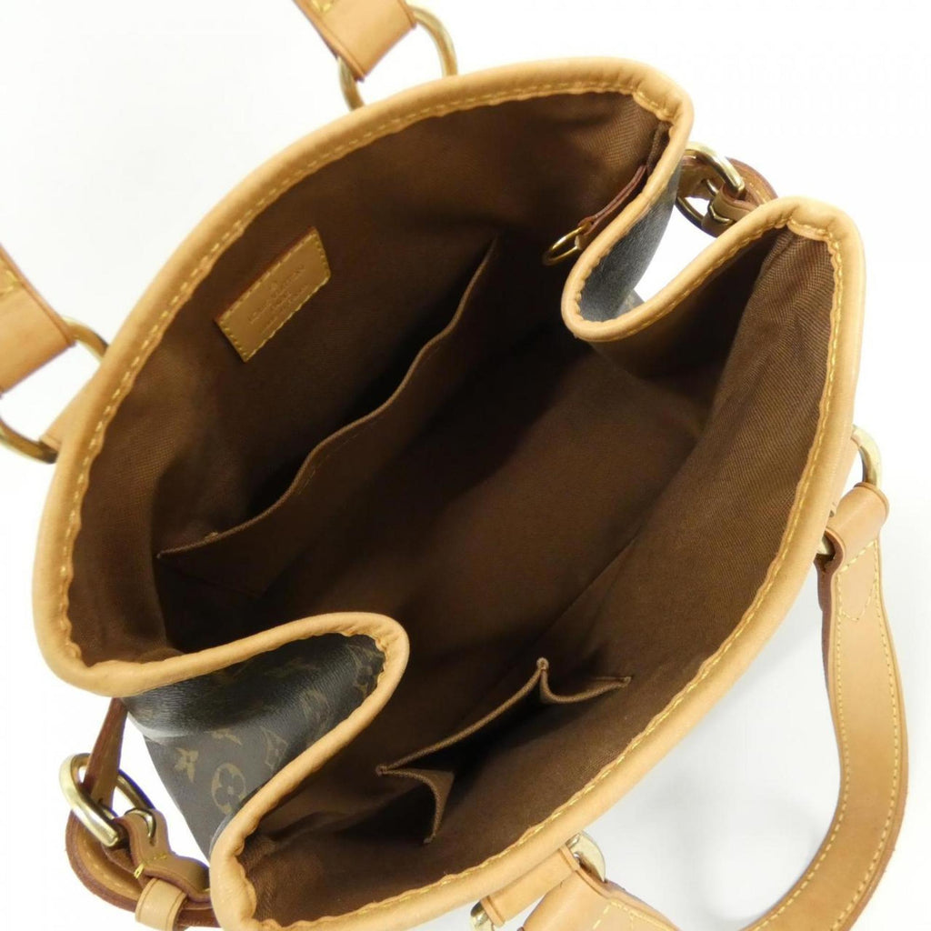 Louis Vuitton Marron Coated Canvas Handbag