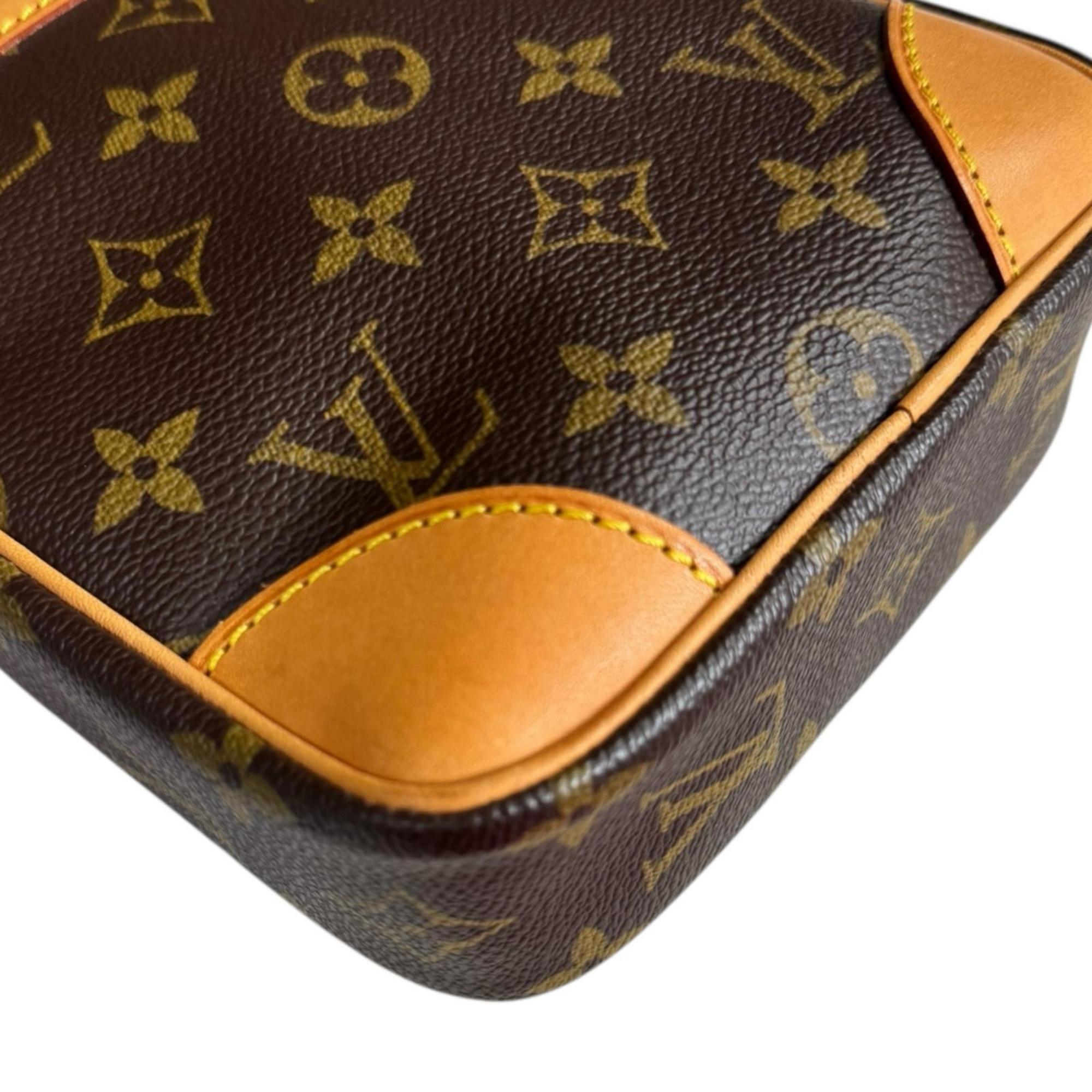 Louis Vuitton Brown Monogram Canvas Shoulder Bag