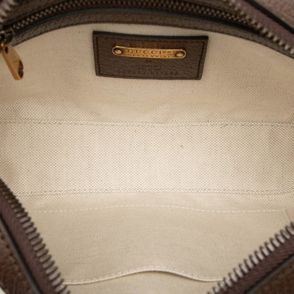 Gucci Brown Leather Fanny Pack (Pre-Owned)
