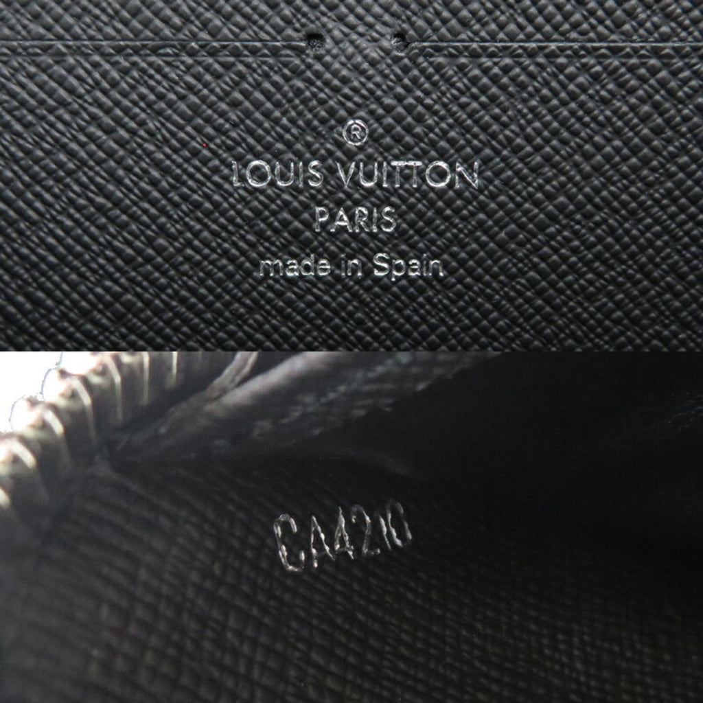 Louis Vuitton Black Taiga Leather Wallet