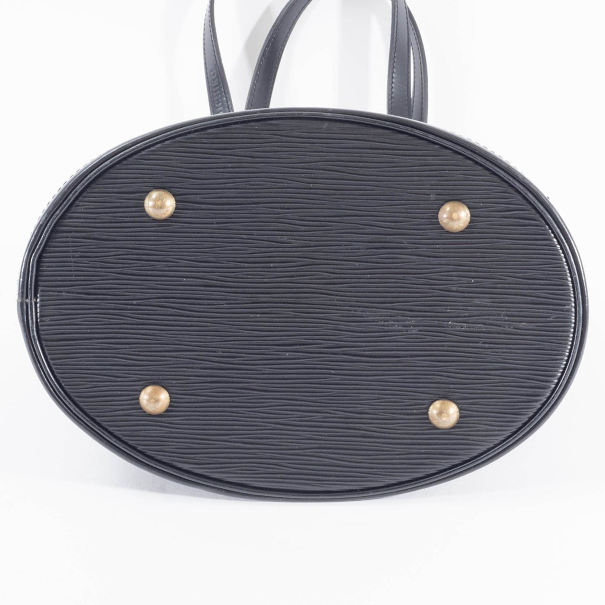 Louis Vuitton Noir Epi Leather Shoulder Bag