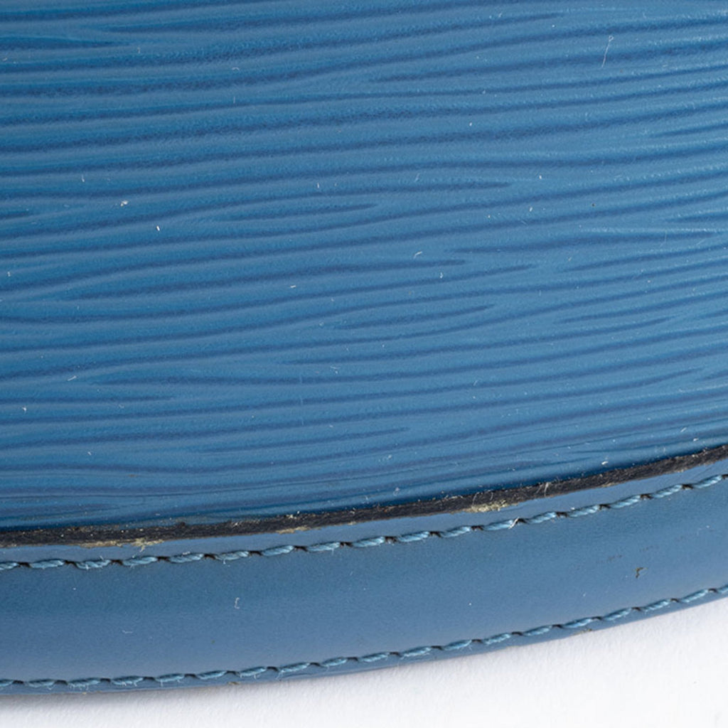 Louis Vuitton Epi Toledo Blue Epi Leather Shoulder Bag