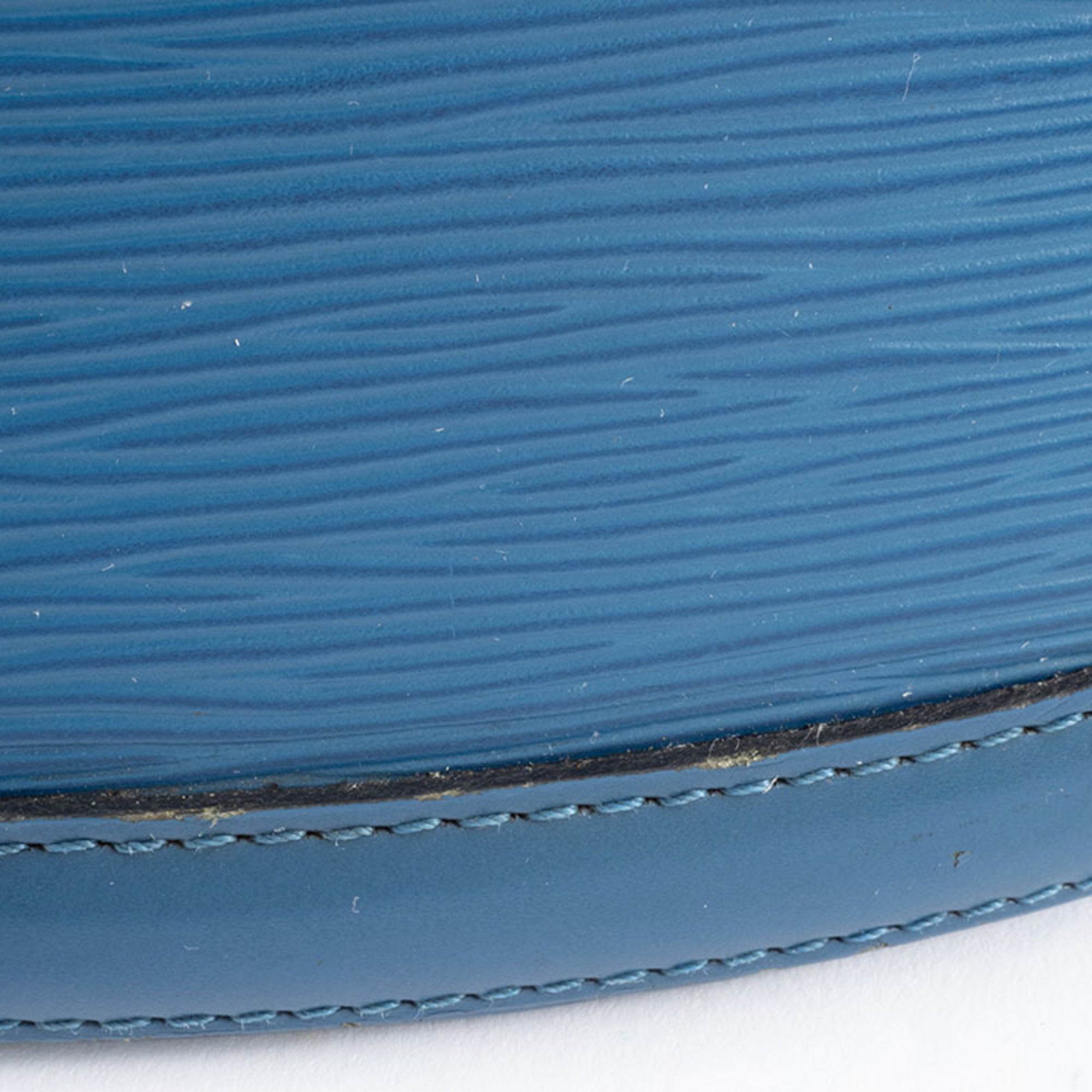 Louis Vuitton Epi Toledo Blue Epi Leather Shoulder Bag