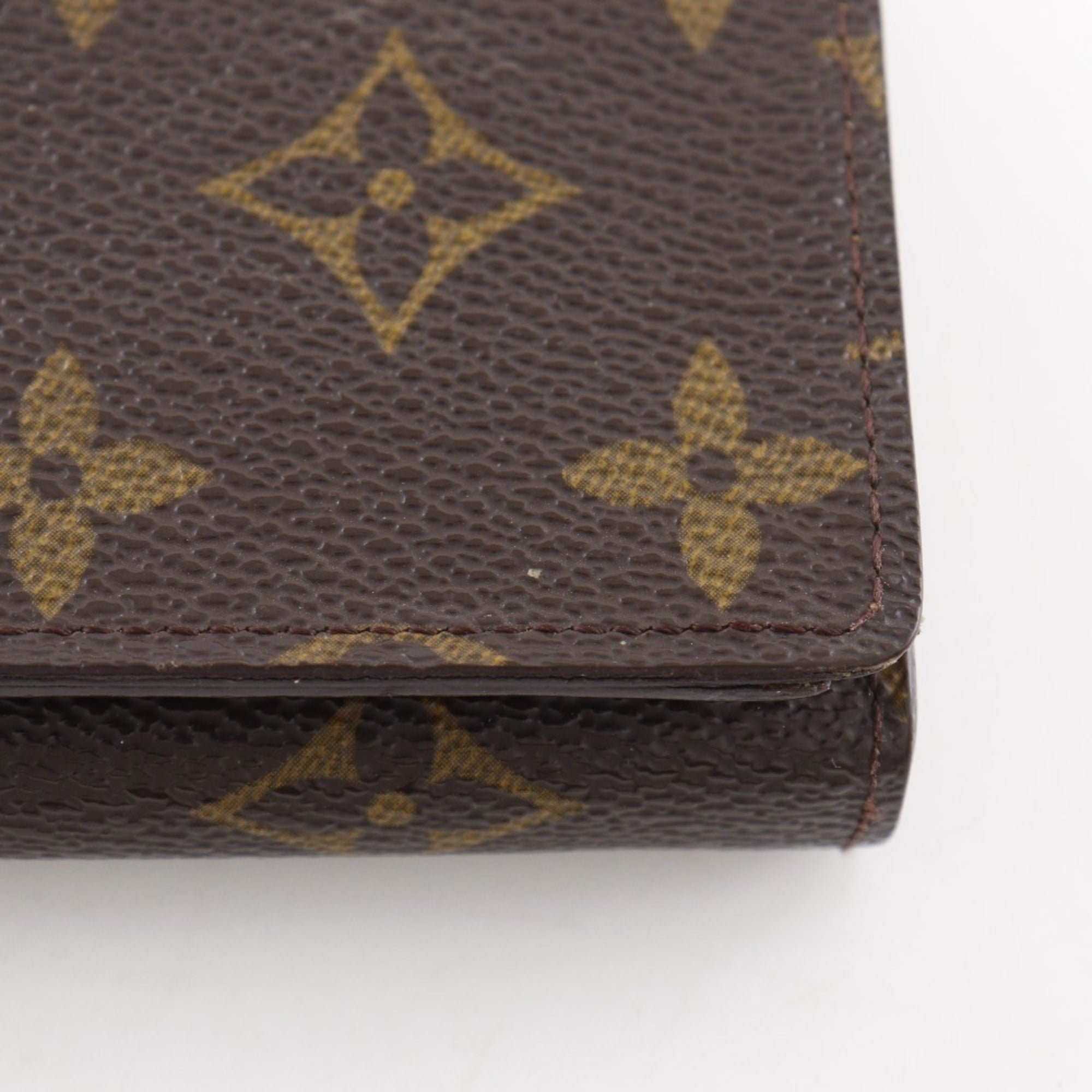 Louis Vuitton Brown Monogram Canvas Wallet