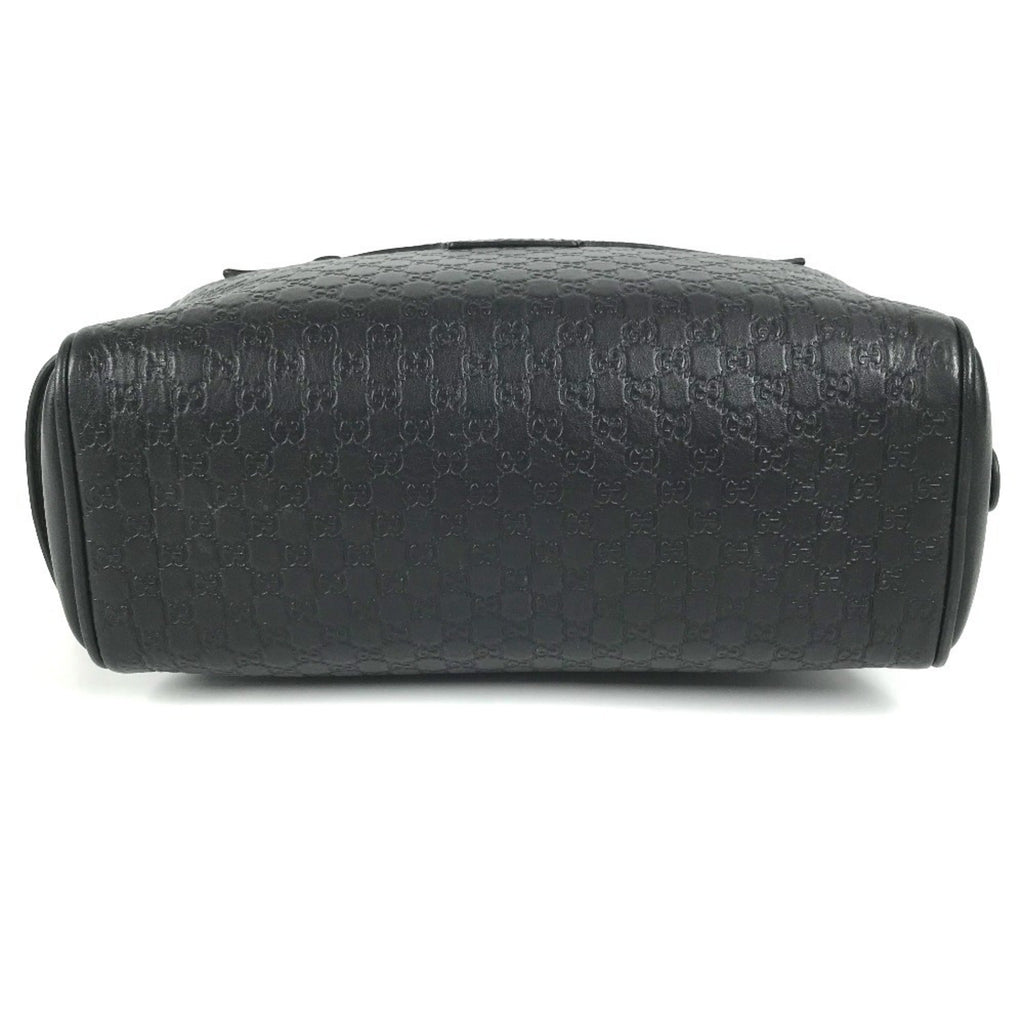 Gucci Guccissima Black Gg Leather Clutch Bag (Pre-Owned)
