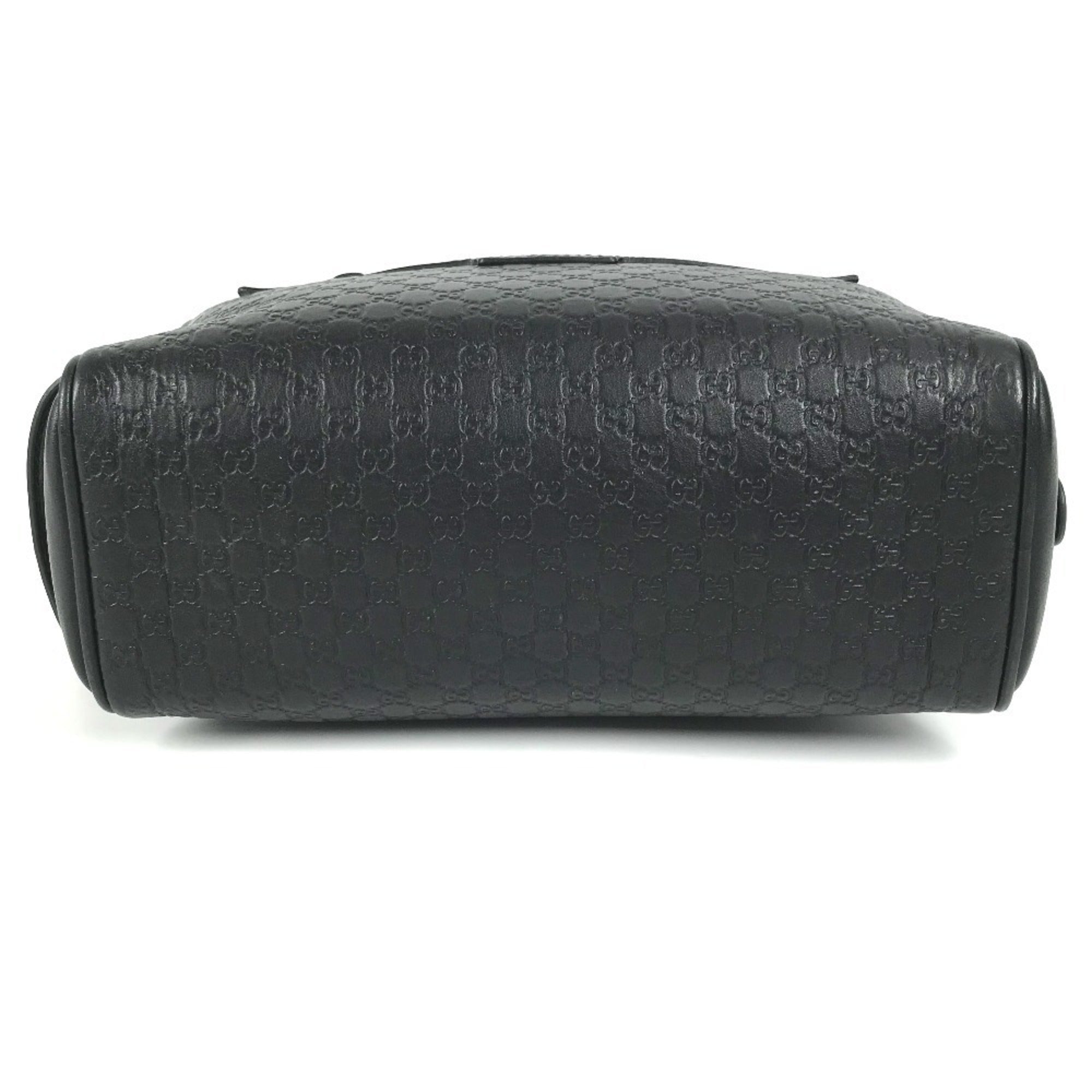 Gucci Guccissima Black Gg Leather Clutch Bag (Pre-Owned)