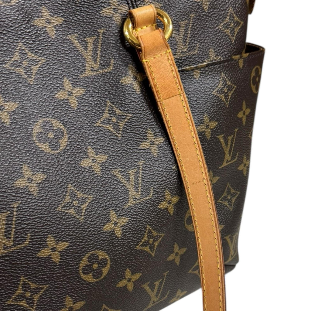 Louis Vuitton Brown Monogram Canvas Tote Bag