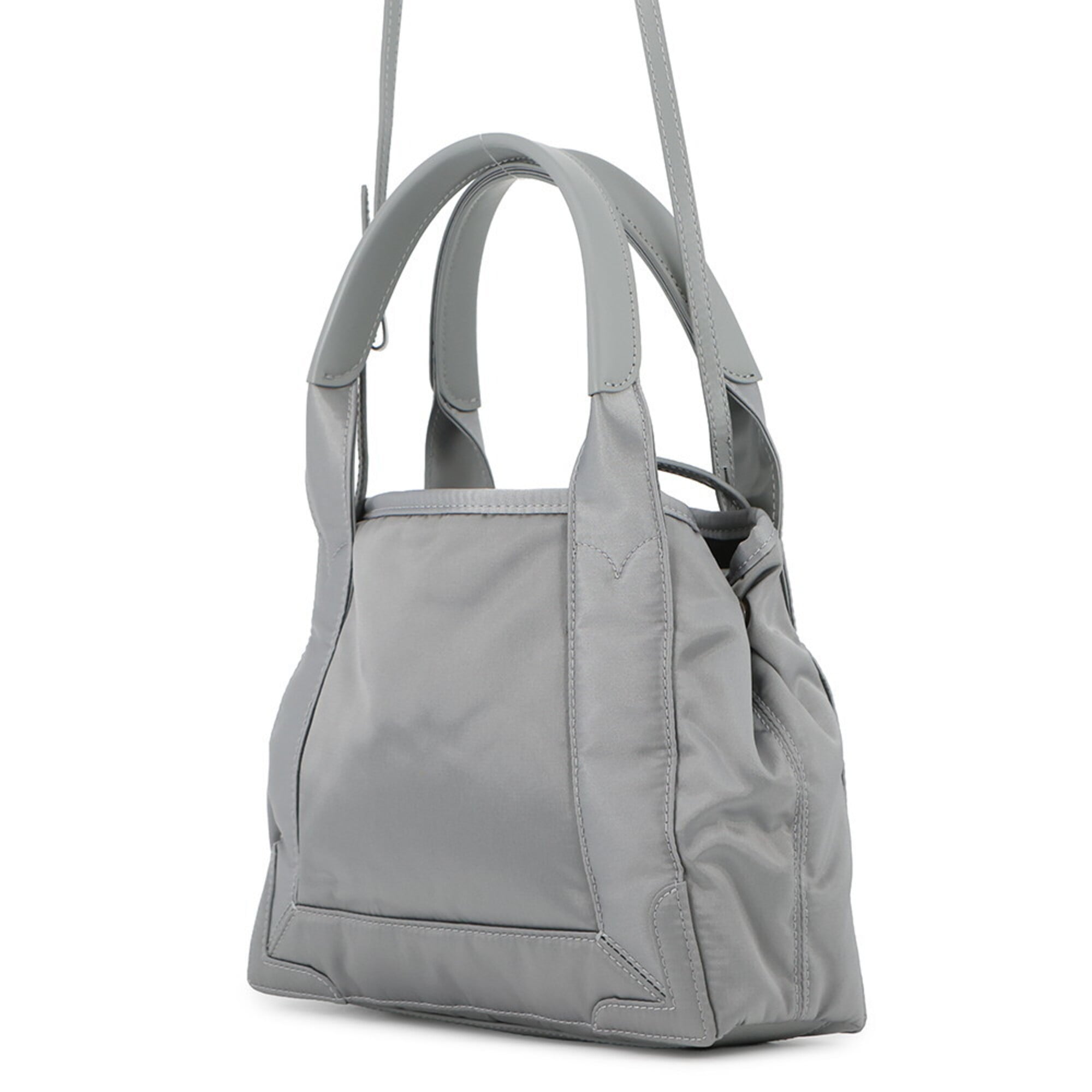 Balenciaga Gray Nylon Handbag Pouch