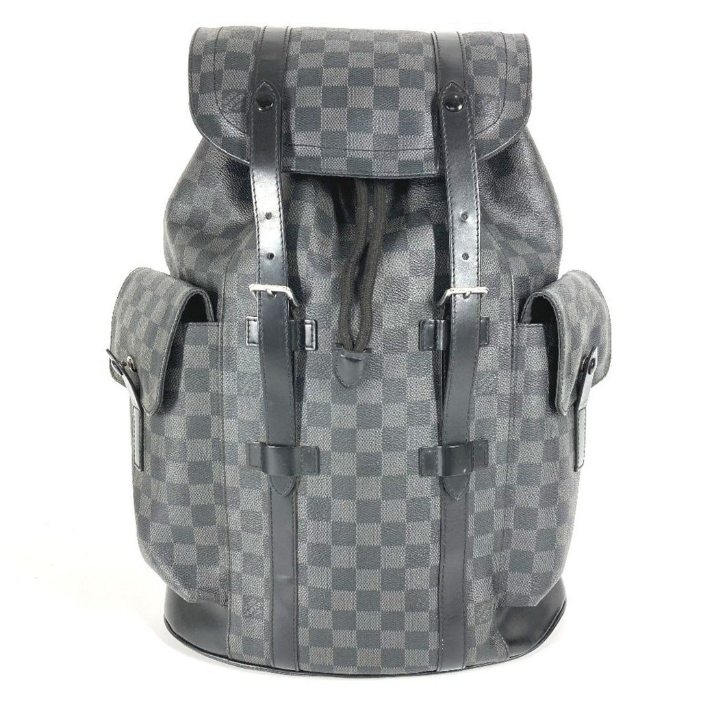 Louis Vuitton Black Damier Graphite Backpack