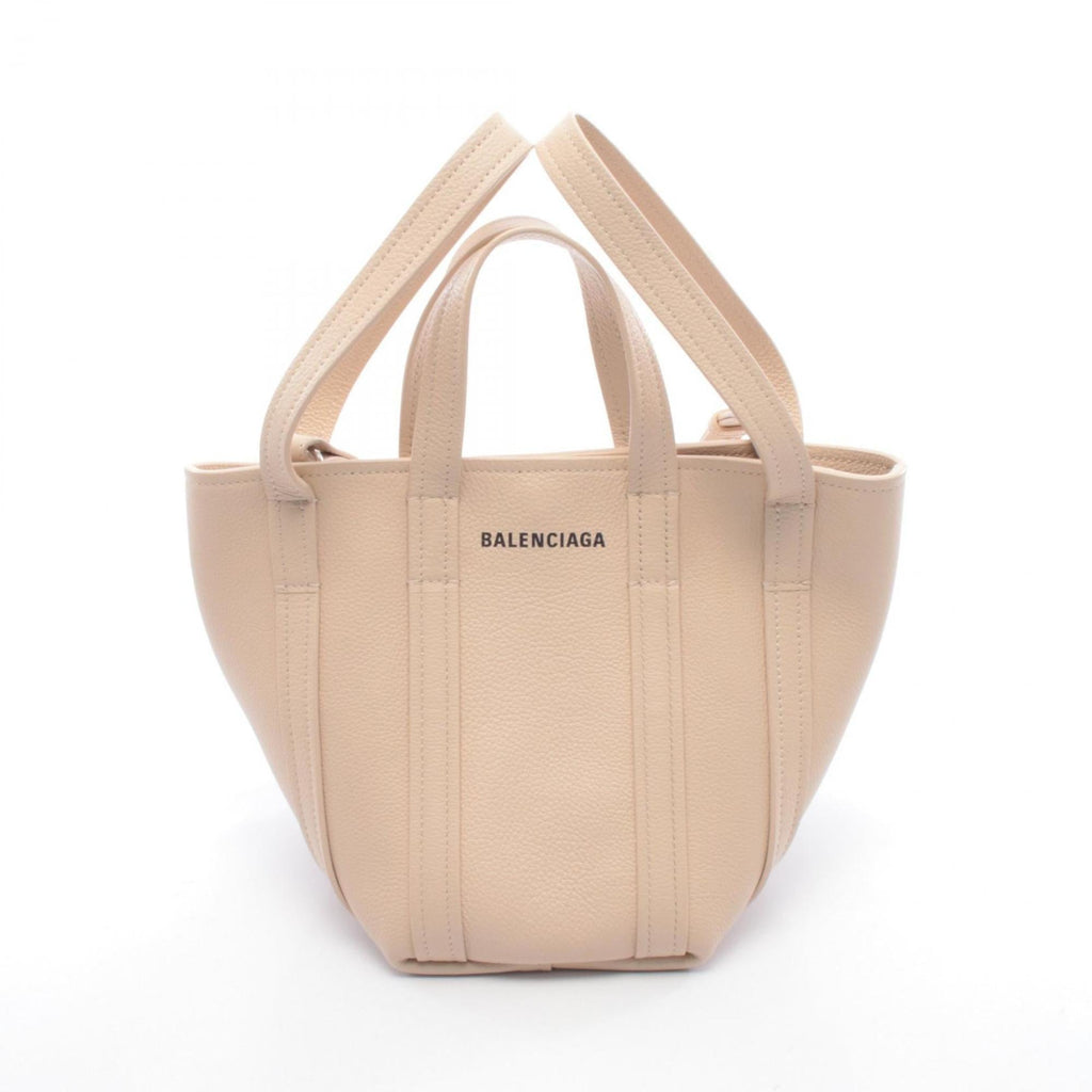 Balenciaga Ivory Leather Hand