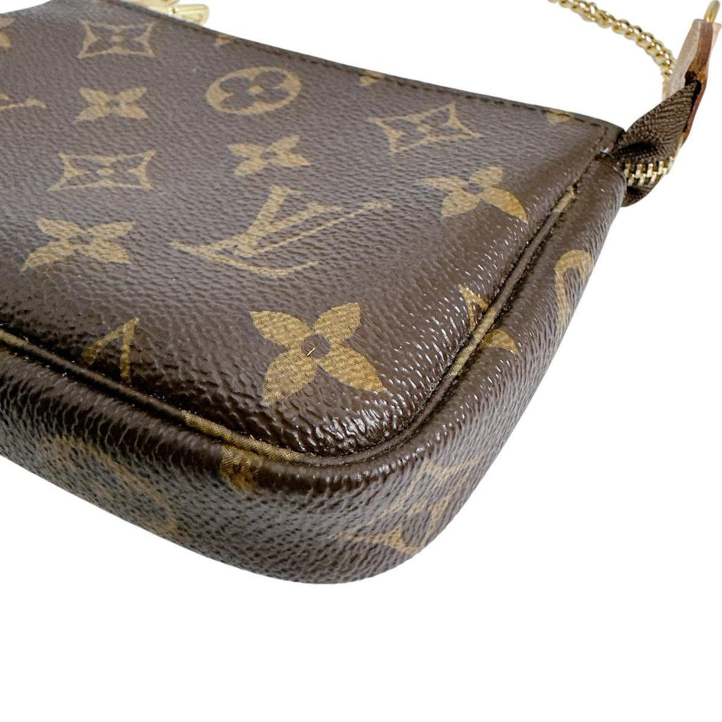 Louis Vuitton Brown Monogram Monogram Handbag Pochette Pouch