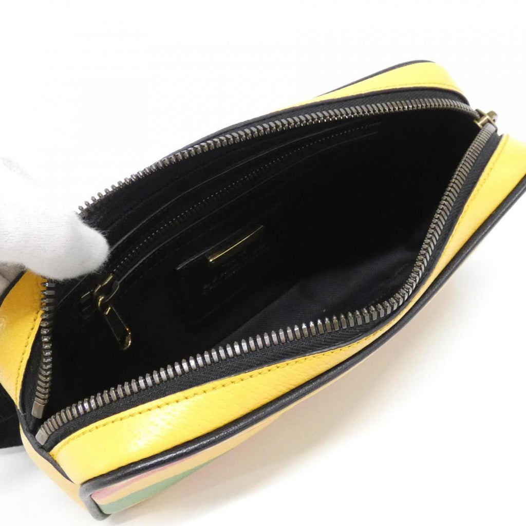 Gucci Yellow Leather Fanny Pack (Pre-Owned)
