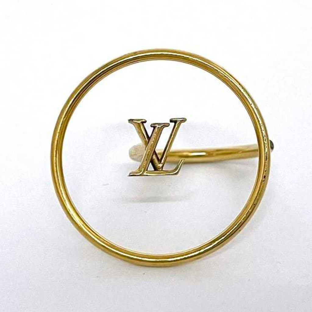 Louis Vuitton Gold Plating Band Ring