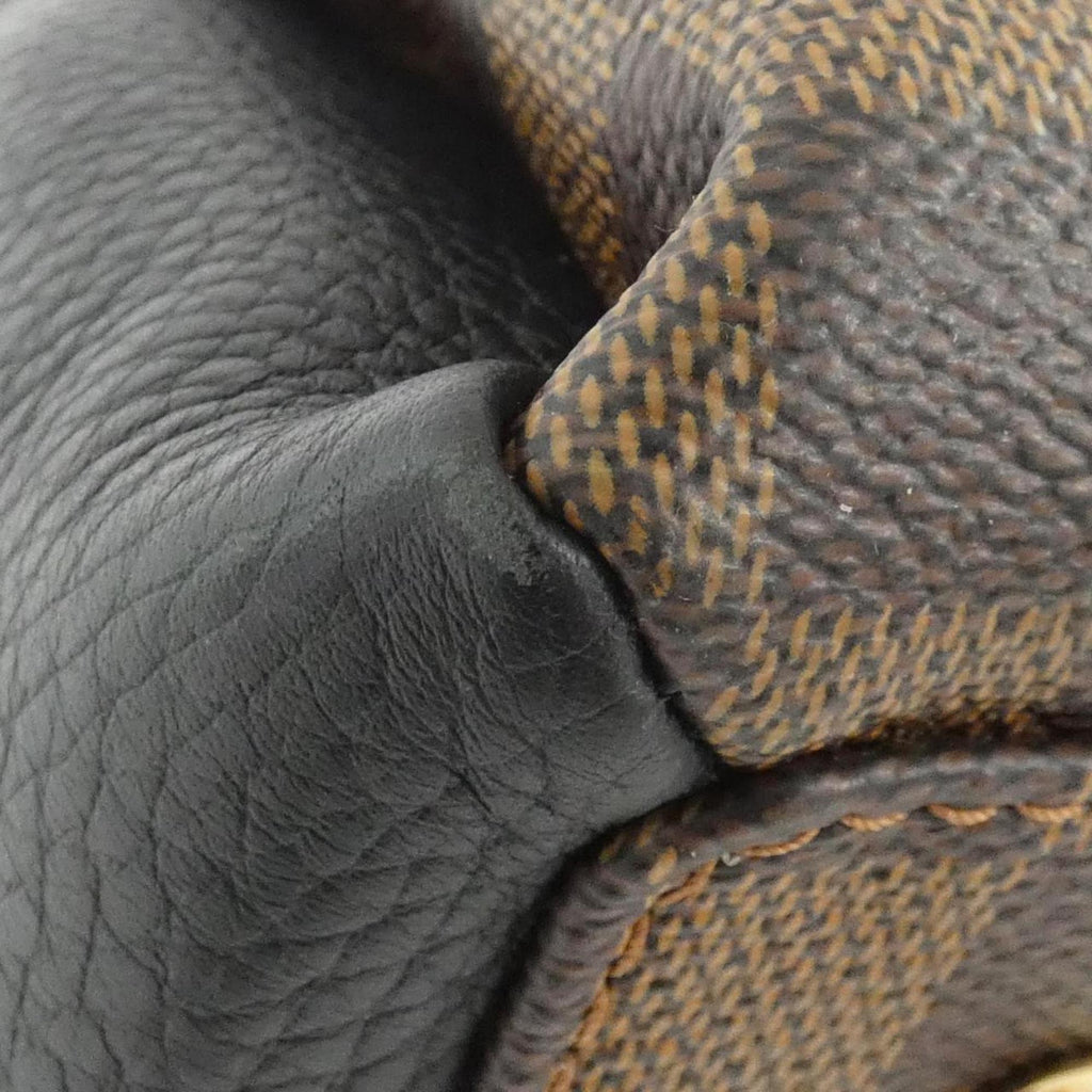 Louis Vuitton Black Ebene Coated Canvas Handbag