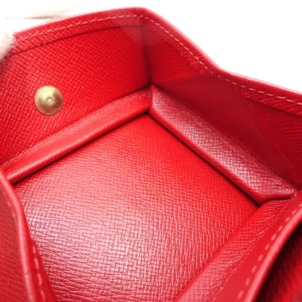 Louis Vuitton Castilian Red Epi Leather Coin Purse/Coin Case
