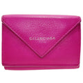 Balenciaga Pink Leather Wallet (Tri-Fold)