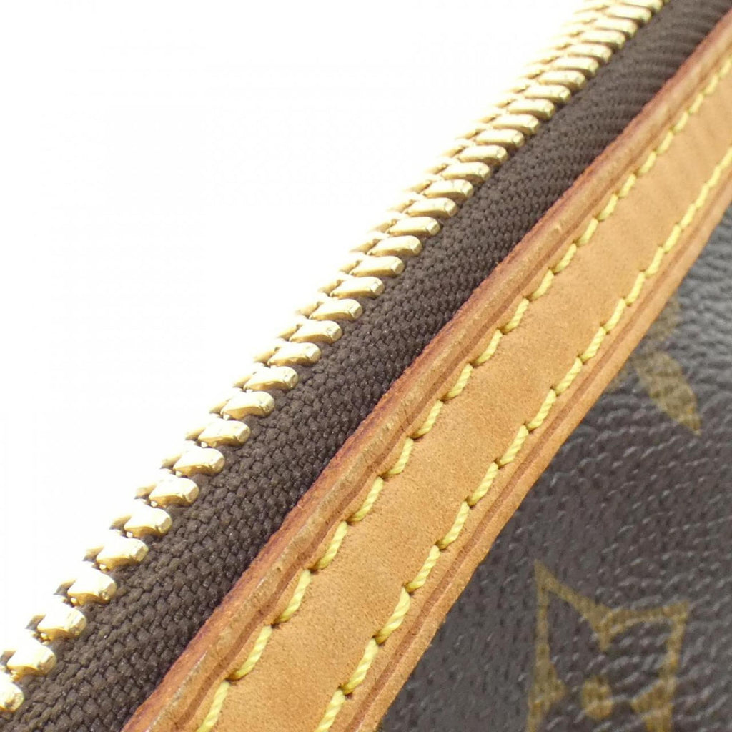 Louis Vuitton Marron Coated Canvas Handbag