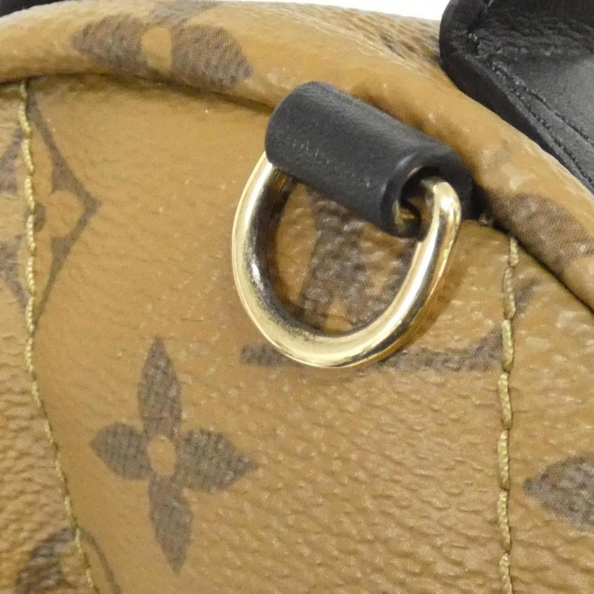 Louis Vuitton Marron Coated Canvas Backpack