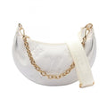 Louis Vuitton White Leather Handbag