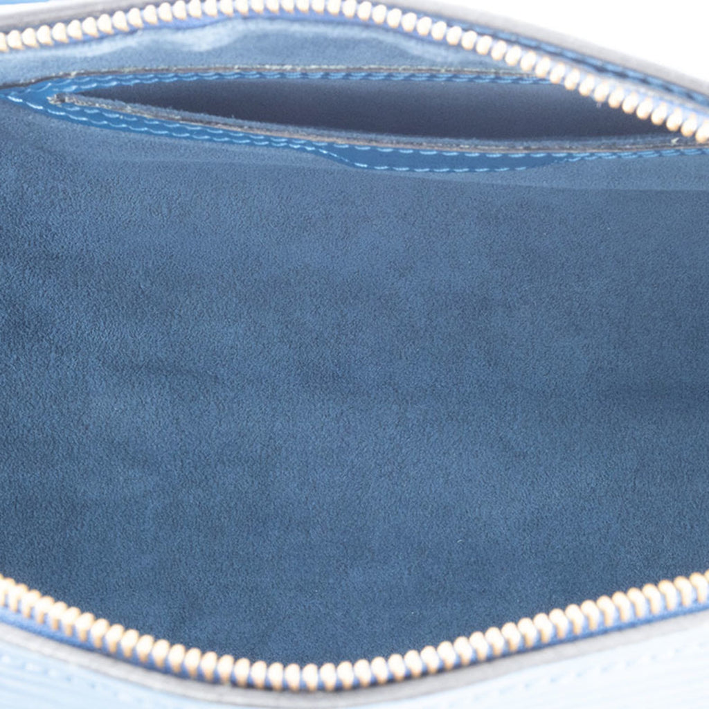 Louis Vuitton Epi Toledo Blue Epi Leather Handbag